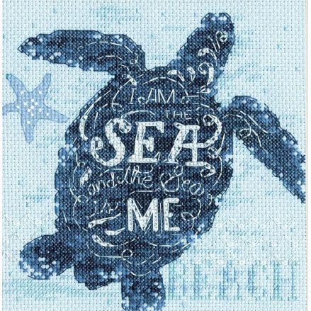 Dimensions Counted Cross Stitch Kit 70-65220 – Sea Turtle