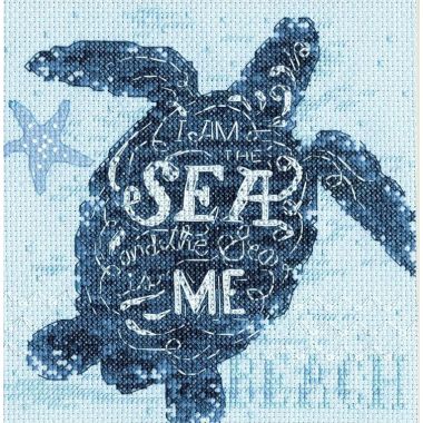 Dimensions Counted Cross Stitch Kit 70-65220 – Sea Turtle