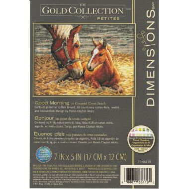 Dimensions Counted Cross Stitch Kit 70-65119 – Good Morning