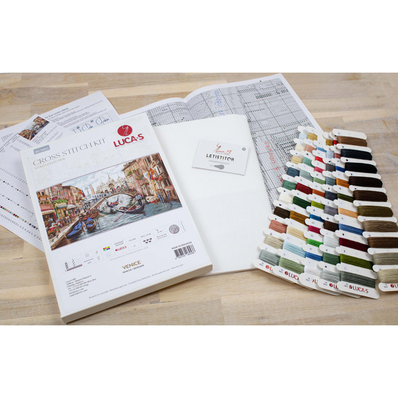 Cross Stitch Kit Venice, Luca-S BU5003