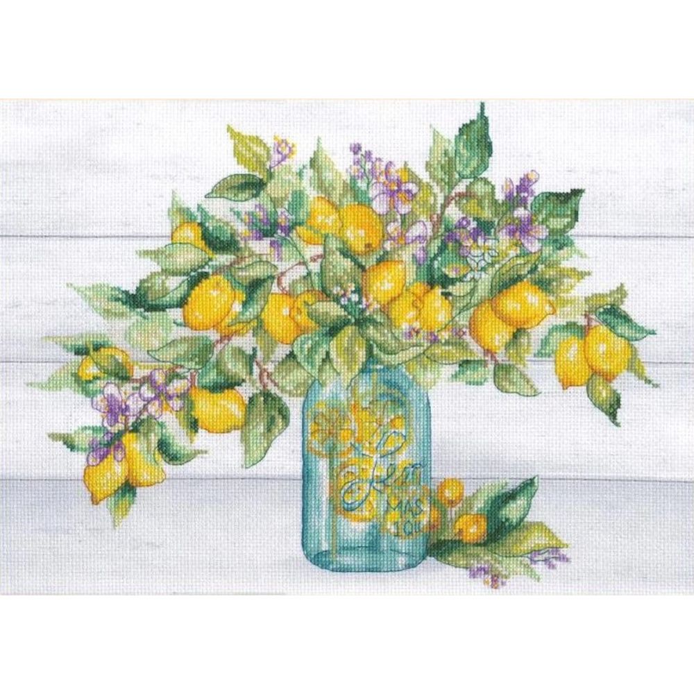 Dimensions Counted Cross Stitch Kit 70-35442 – Lemon Jar