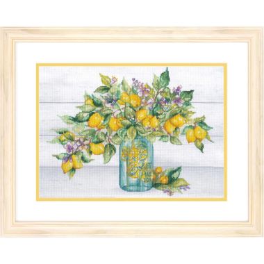 Dimensions Counted Cross Stitch Kit 70-35442 – Lemon Jar