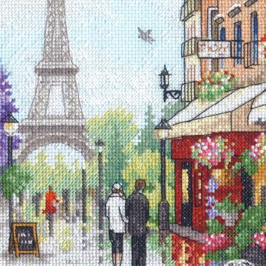 Dimensions Counted Cross Stitch Kit 70-35438 – Paris Scene