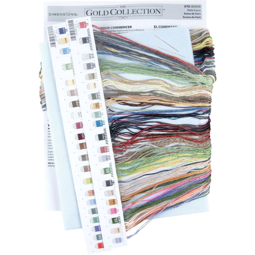 Dimensions Counted Cross Stitch Kit 70-35438 – Paris Scene