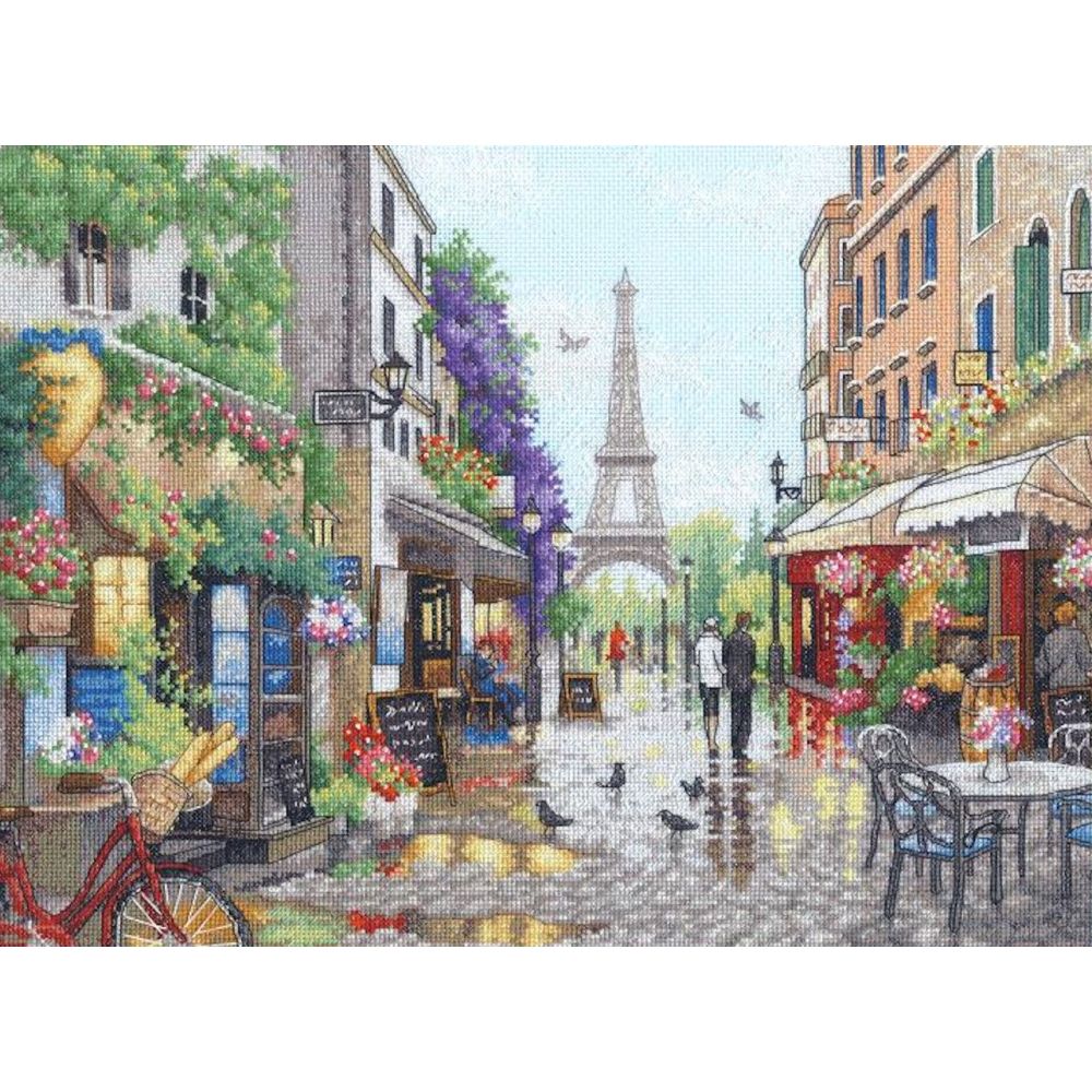 Dimensions Counted Cross Stitch Kit 70-35438 – Paris Scene