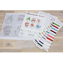 Toys Cross Stitch Kits Winter Toys, Luca-S JK034