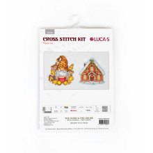 Toys Cross Stitch Kits The Gnome and the House, Luca-S JK036