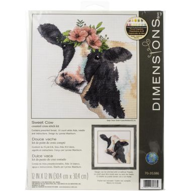 Dimensions Counted Cross Stitch Kit 70-35386 – Sweet Cow