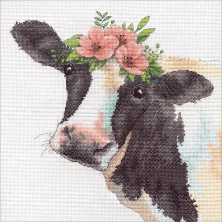 Dimensions Counted Cross Stitch Kit 70-35386 – Sweet Cow