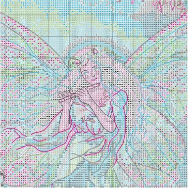 Dimensions Counted Cross Stitch Kit 70-35354 – Spring Fairy