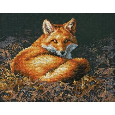Dimensions Counted Cross Stitch Kit 70-35318 – Sunlit Fox