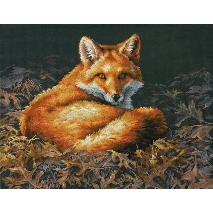 Dimensions Counted Cross Stitch Kit 70-35318 – Sunlit Fox