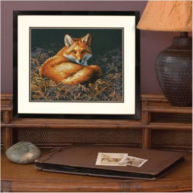 Dimensions Counted Cross Stitch Kit 70-35318 – Sunlit Fox
