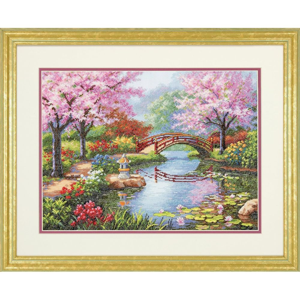 Dimensions Counted Cross Stitch Kit 70-35313 – Japanese Garden
