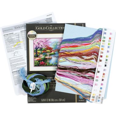 Dimensions Counted Cross Stitch Kit 70-35313 – Japanese Garden