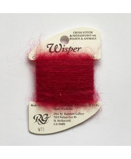 Wisper Dark Red, Rainbow Gallery W71
