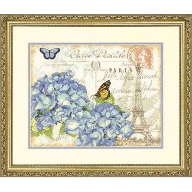 Dimensions Counted Cross Stitch Kit 70-35307 – Paris Hydrangea