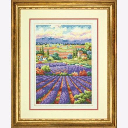 Dimensions Counted Cross Stitch Kit 70-35299 – Fields of Lavender