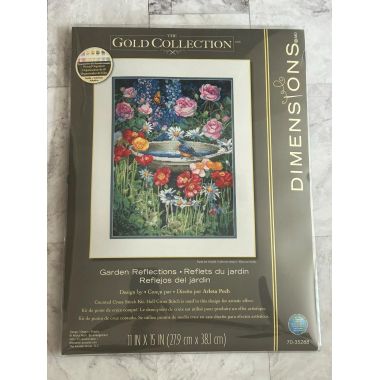 Dimensions Counted Cross Stitch Kit 70-35288 – Garden Reflections