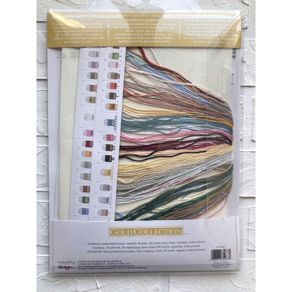 Dimensions Counted Cross Stitch Kit 70-35287 – Serenity’s Garden