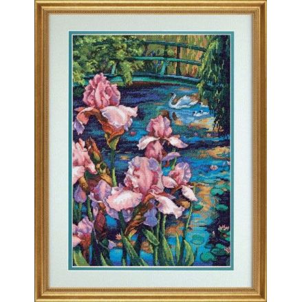 Dimensions Counted Cross Stitch Kit 70-35264 – Iris and Swan