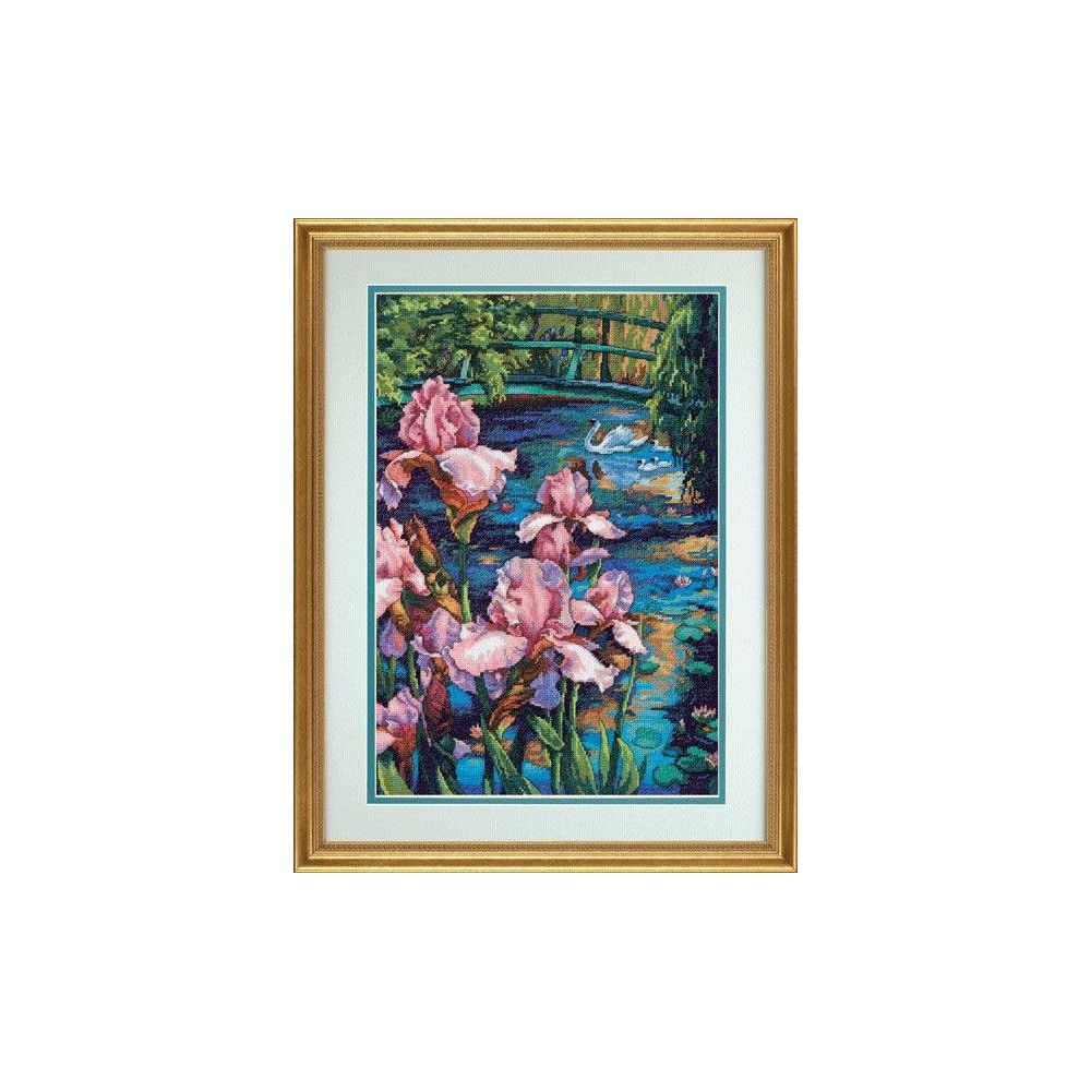 Dimensions Counted Cross Stitch Kit 70-35264 – Iris and Swan
