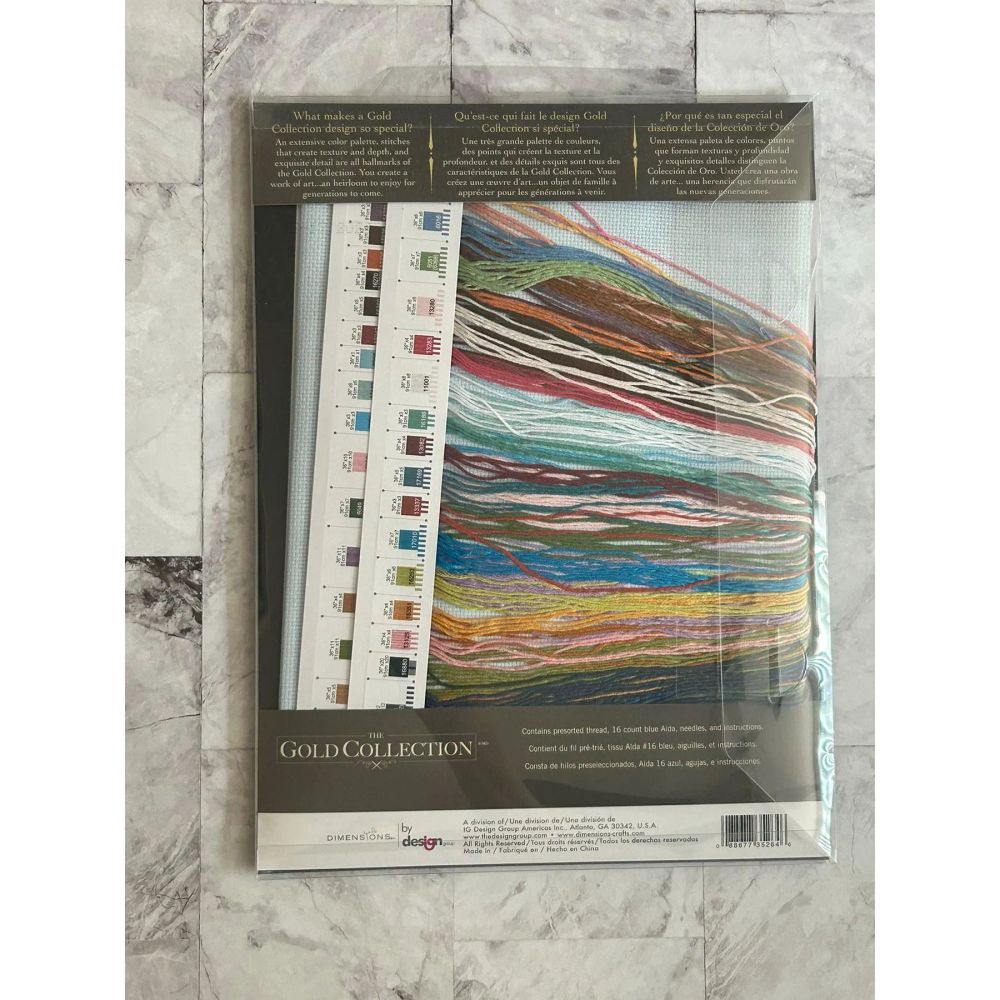 Dimensions Counted Cross Stitch Kit 70-35264 – Iris and Swan