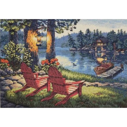 Dimensions Counted Cross Stitch Kit 70-35261 – Twilight’s Calm
