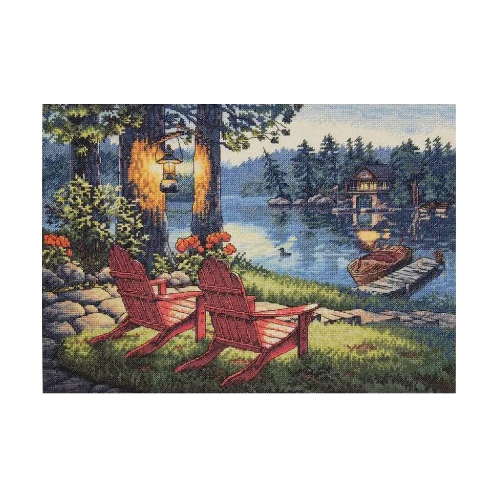 Dimensions Counted Cross Stitch Kit 70-35261 – Twilight’s Calm