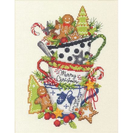 Dimensions Counted Cross Stitch Kit 70-09625 – Christmas Tea