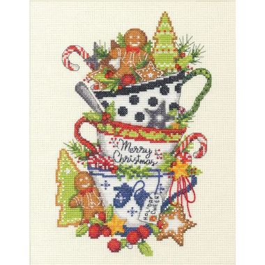 Dimensions Counted Cross Stitch Kit 70-09625 – Christmas Tea