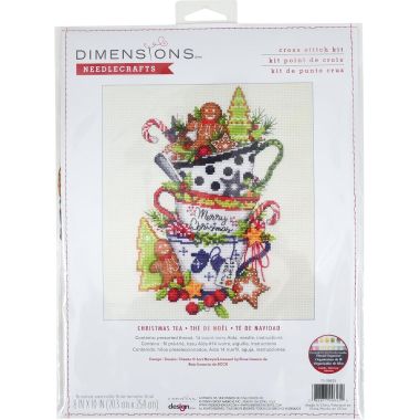 Dimensions Counted Cross Stitch Kit 70-09625 – Christmas Tea