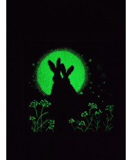 Counted Cross Stitch Kit Moon Hares, Momentos Magicos M-458