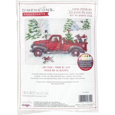 Dimensions Counted Cross Stitch Kit 70-09622 – Joy Ride