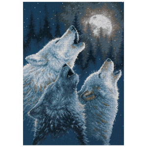 Counted Cross Stitch Kit 10"X14"-In Harmony, Dimensions, 35203