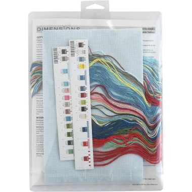Dimensions Counted Cross Stitch Kit 70-09602 – Skating Stocking