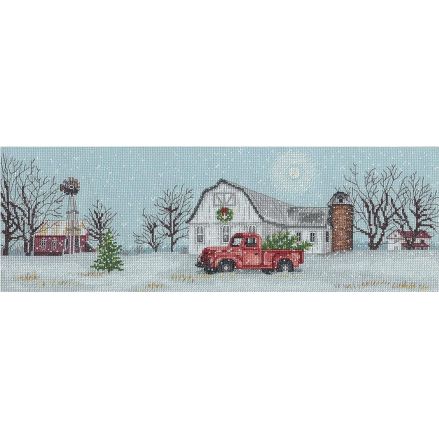 Dimensions Counted Cross Stitch Kit 70-08998 – Winter Farm