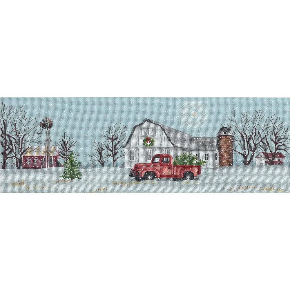 Dimensions Counted Cross Stitch Kit 70-08998 – Winter Farm