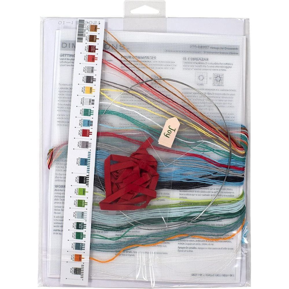 Dimensions Counted Cross Stitch Kit 70-08997 – Vintage Jar Ornaments