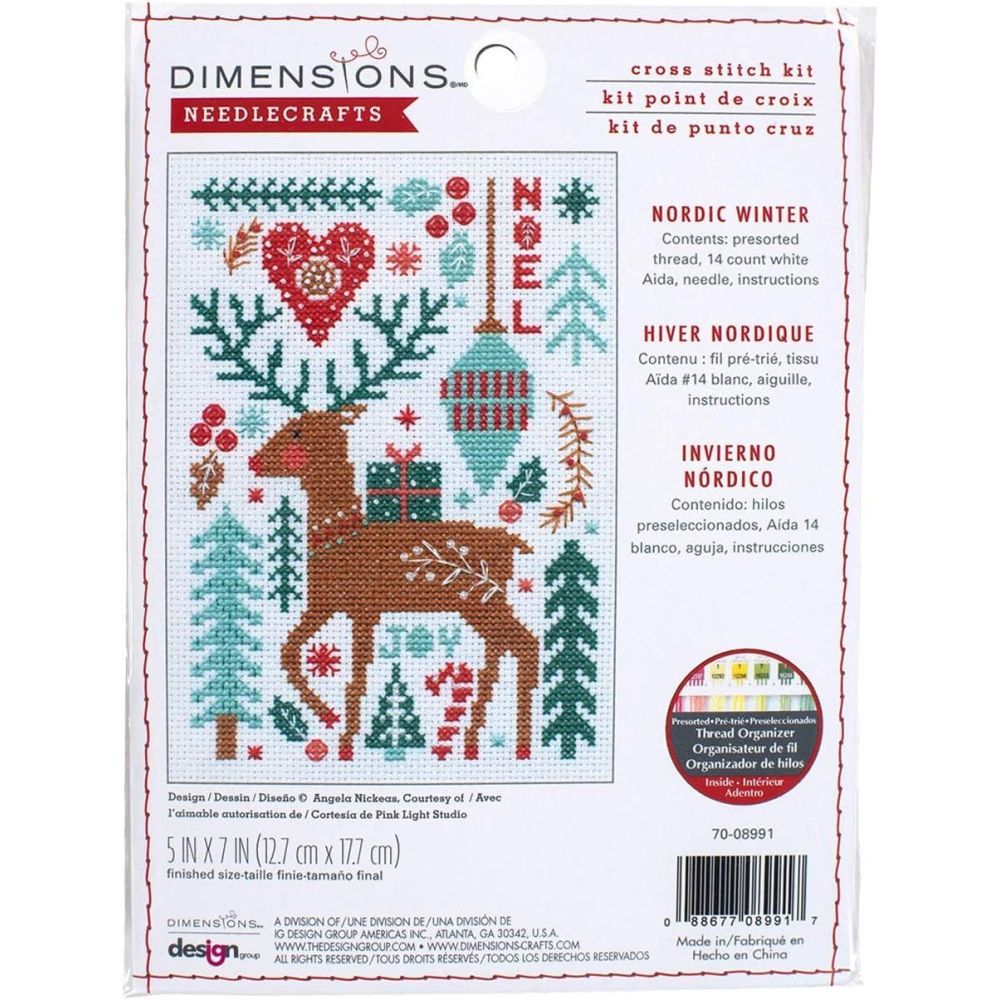 Dimensions Counted Cross Stitch Kit 70-08991 – Nordic Winter