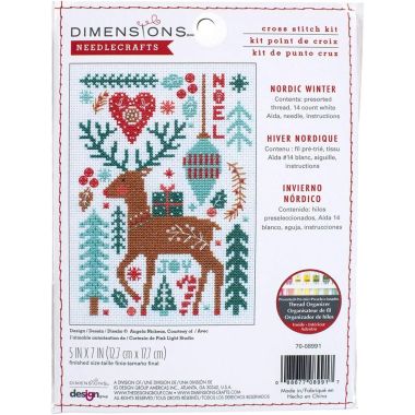 Dimensions Counted Cross Stitch Kit 70-08991 – Nordic Winter