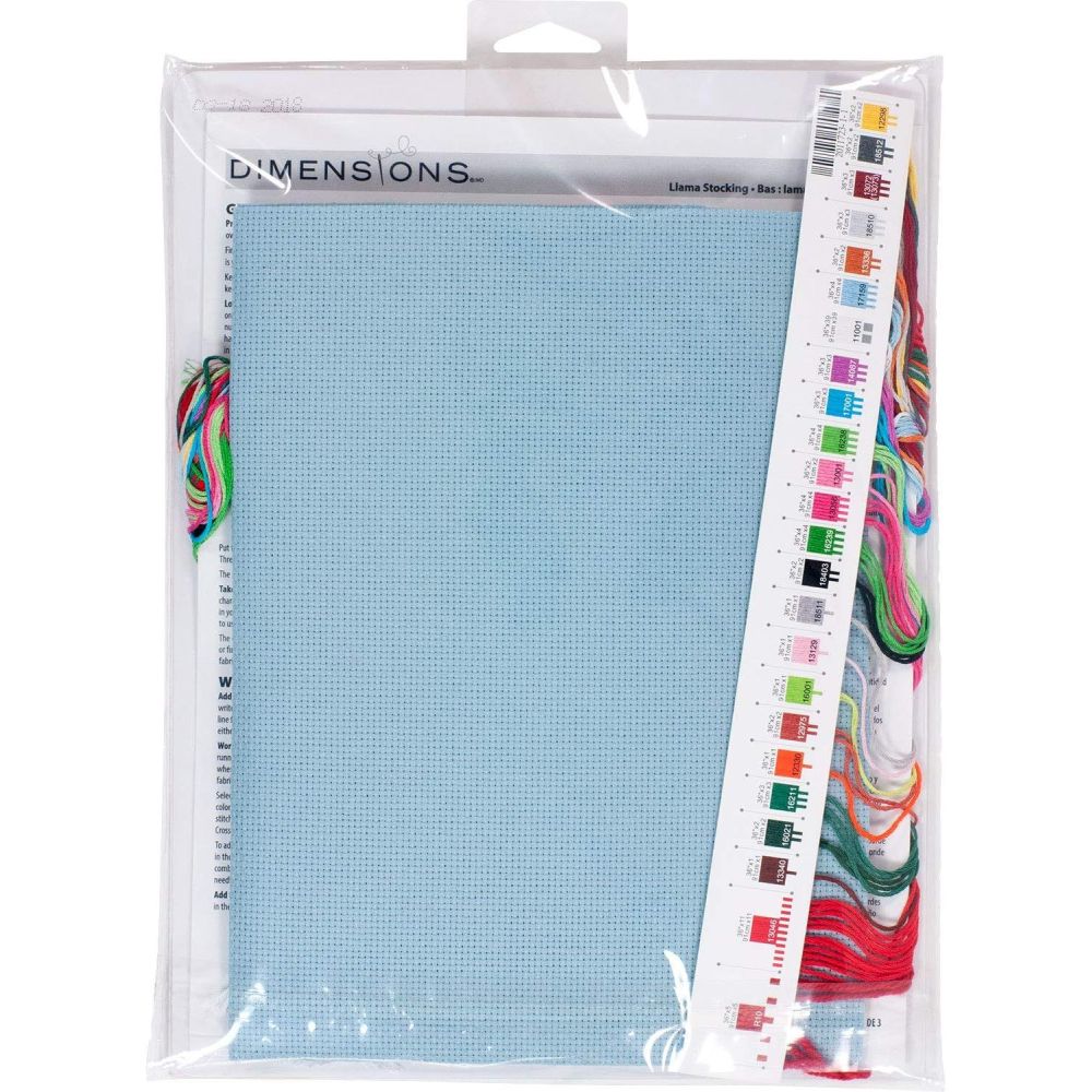 Dimensions Counted Cross Stitch Kit 70-08977 – Llama Stocking