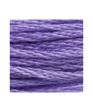 155 DMC Mouline Stranded cotton Medium Dark Blue Violet