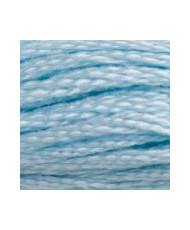 162 DMC Mouline Stranded cotton Ultra Very Light Blue