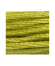 166 DMC Mouline Stranded cotton Medium Light Moss Green