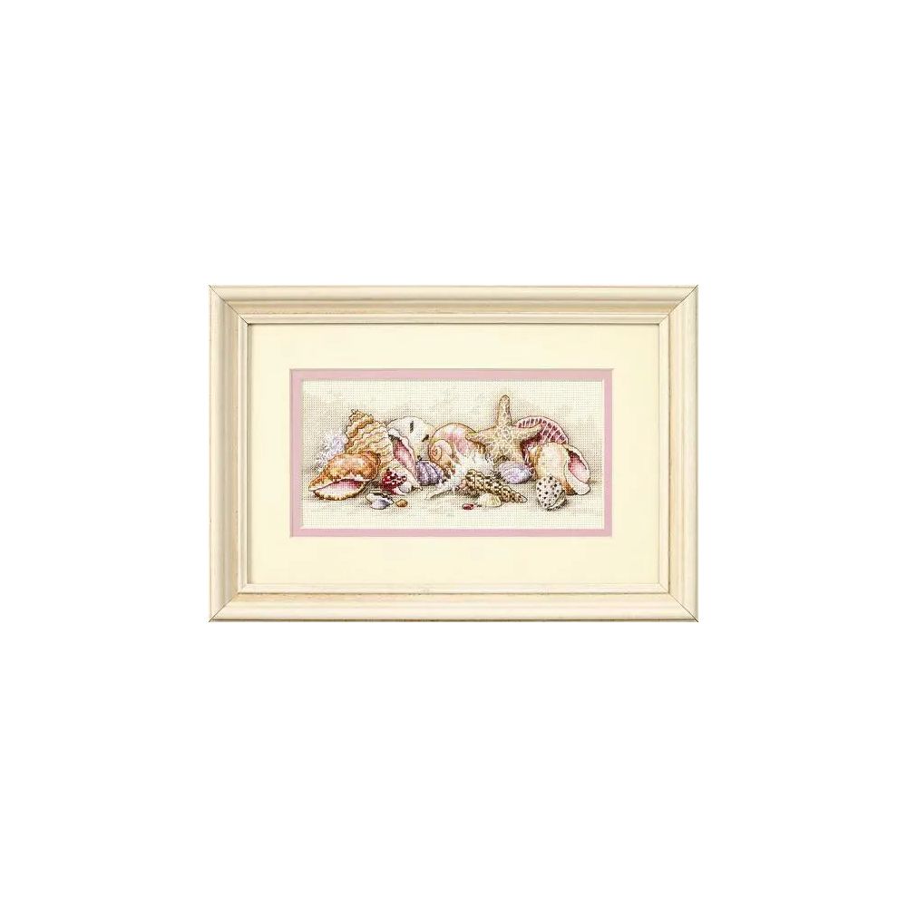 Counted Cross Stitch Kit Seashell Treasures, Dimensions 65035