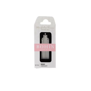Bohin Embroidery Needles 00769 – Sizes 5/10, 16 pcs