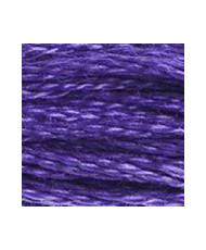 333 DMC Mouline Stranded cotton Very Dark Blue Violet