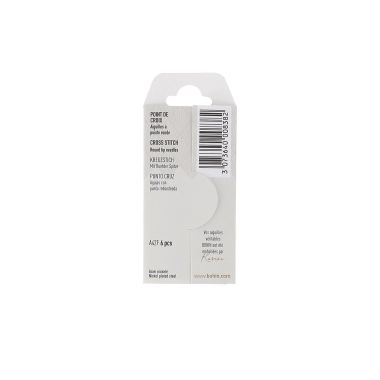 Bohin Cross Stitch Needles 00838 – Size 26, Set of 6