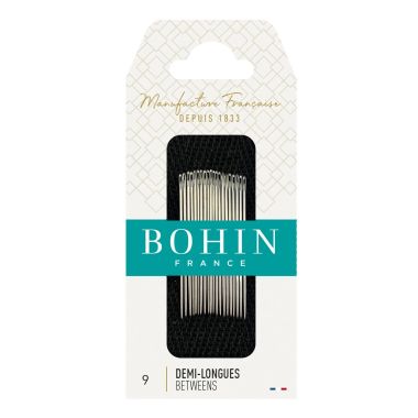 Bohin Patchwork Needles 00321 – Size 9, Pack of 20